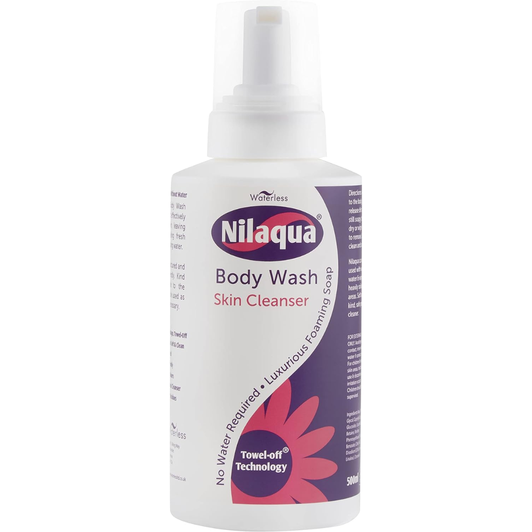 Nilaqua Skin Cleansing Body Wash Foam 500ml (D)