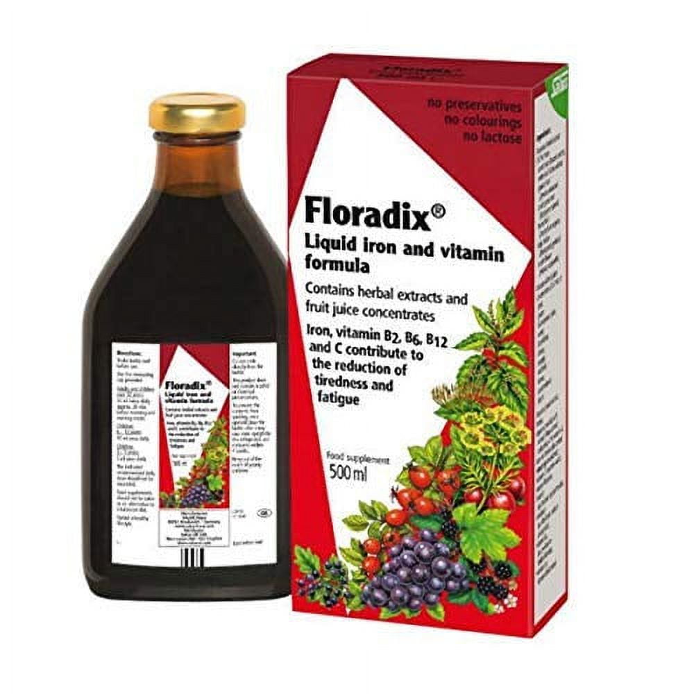 Floradix Formula Liquid Iron & Vitamins Formula 500ml