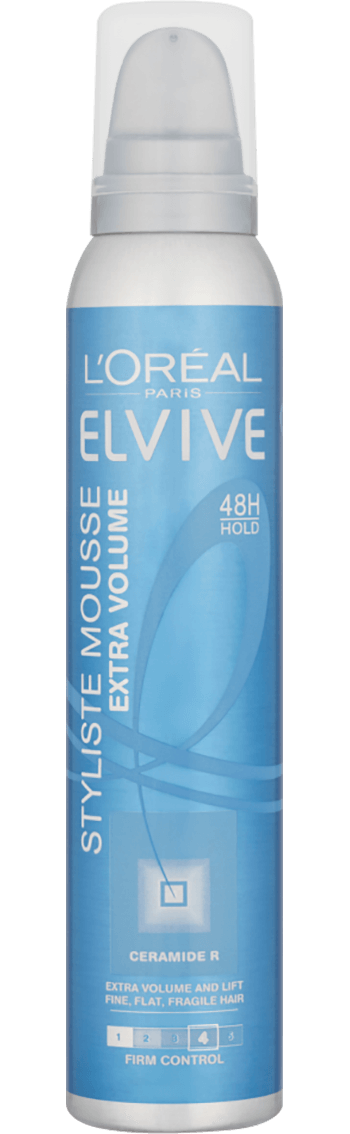 LOreal Elvive Stylise Extra Volume Firm Styling Mousse 200ML (N)