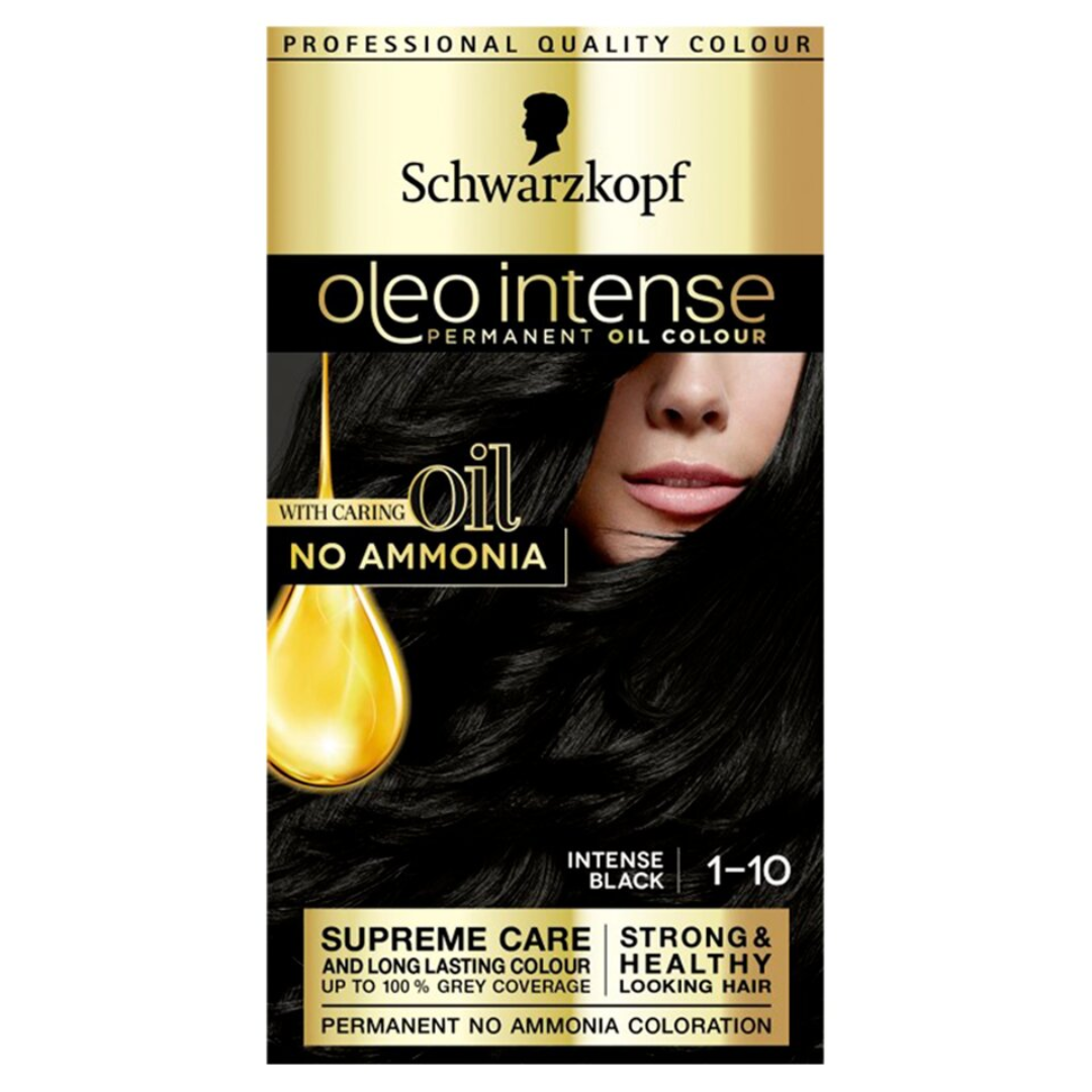 Schwarzkopf Oleo Intense Black 1-10 Permanent Hair Dye
