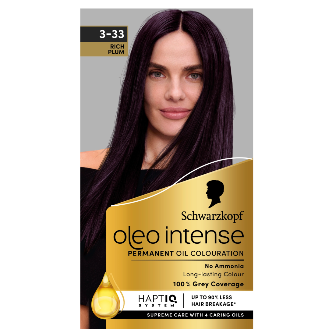 Schwarzkopf Oleo Intense Permanent Oil Colouration 3-33 Rich Plum (U)