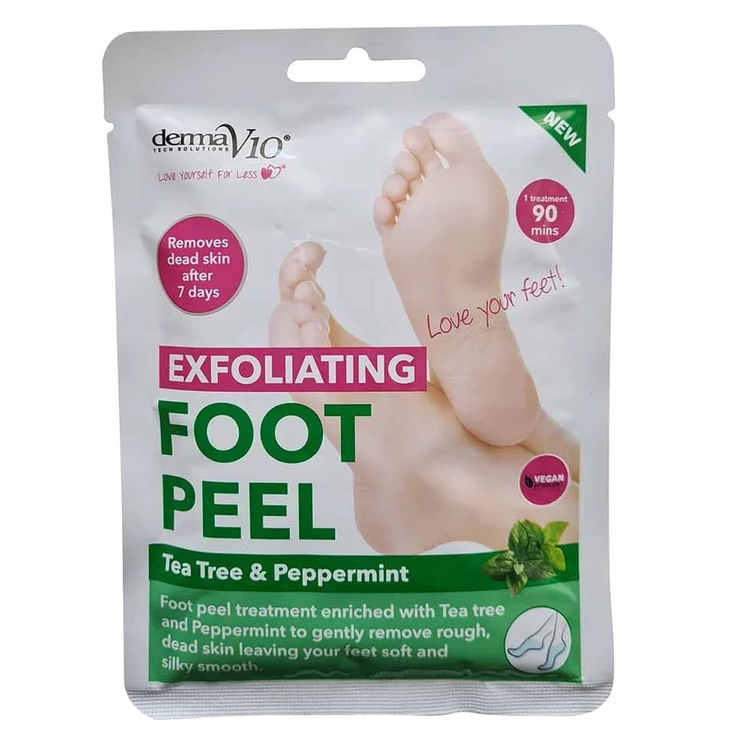 <h2 class="product_detail_title" data-mce-fragment="1">Derma V10 Exfoliating Foot Peel</h2> <p> </p>