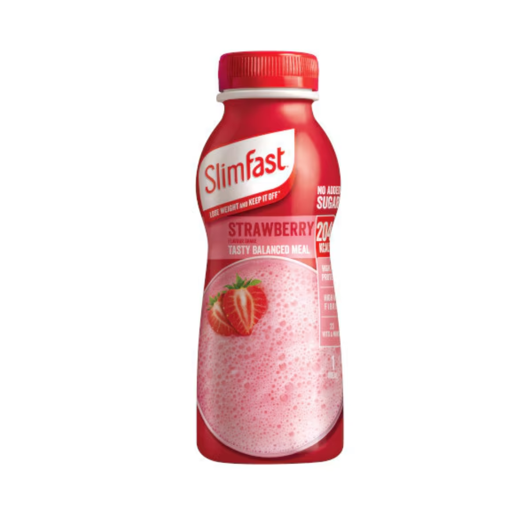 SlimFast Milkshake Bottle Strawberry325ml