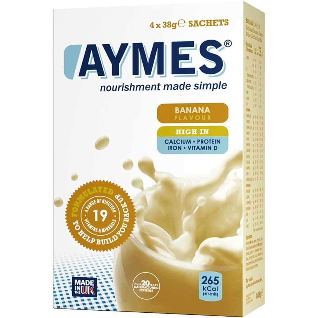 AYMES Banana Nutritional Shake Pack of 4*38G (T)