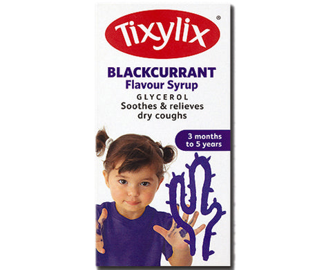 Tixylix Blackcurrant Flavour Syrup 100ml