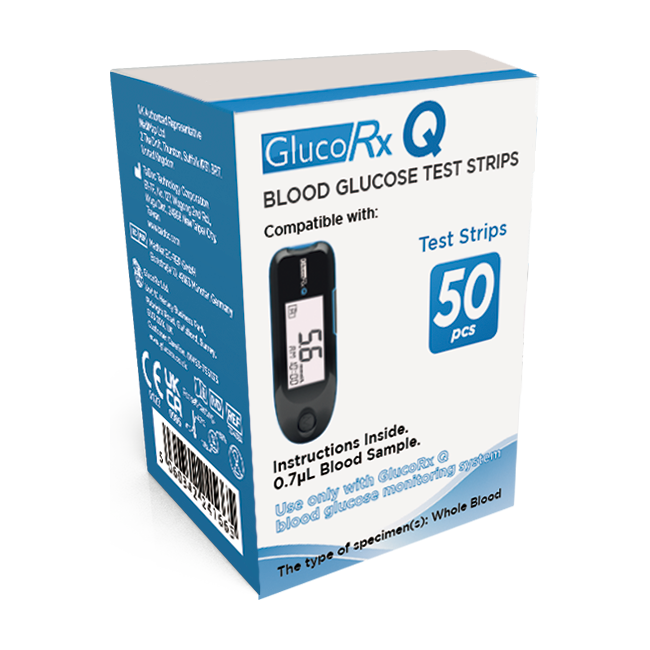 GlucoRx Q Strips (50pcs)