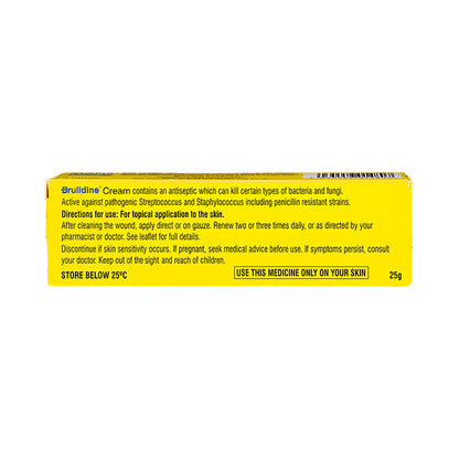 Brulidine Antiseptic and Antibacterial Cream 25g