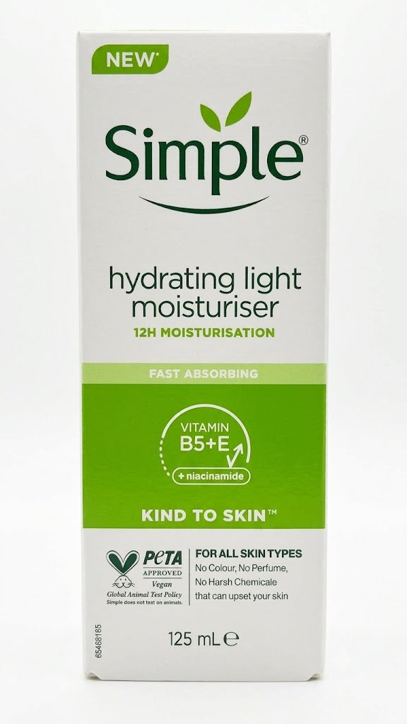 Simple Hydrating Light Moisturiser 125ml