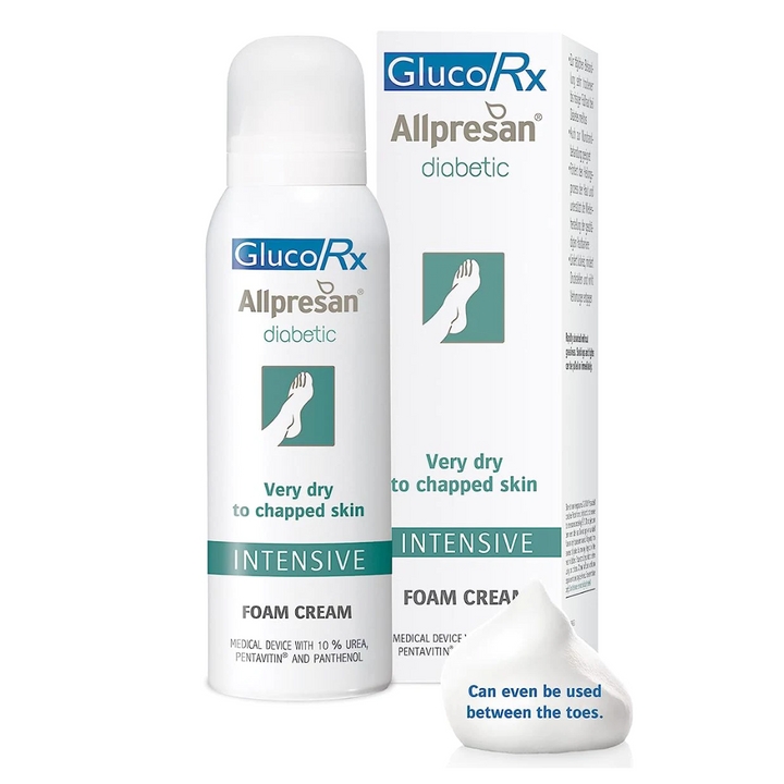 Allpresan Diabetic Foot Foam Cream, Intensive 35ML