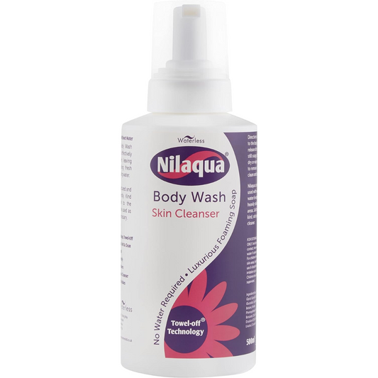 Nilaqua Skin Cleansing Body Wash Foam  500ml (D)