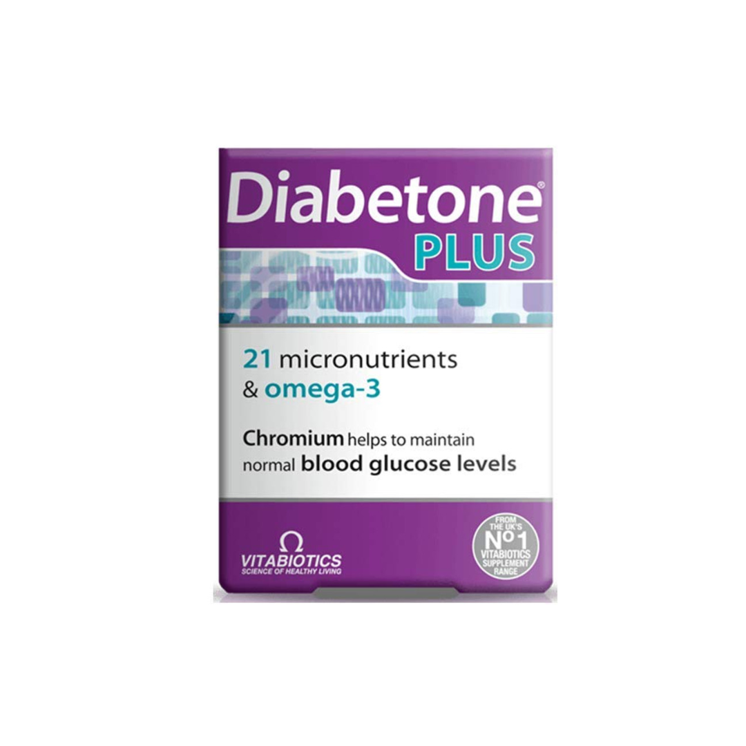 Vitabiotics Diabetone Plus  56 Tablets/Capsules (D)