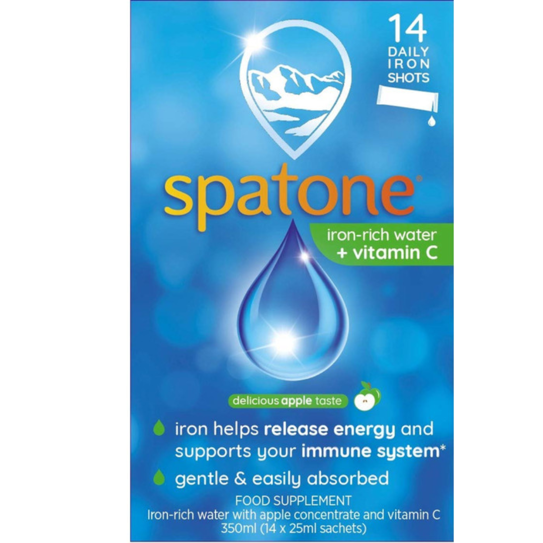 Spatone Natural Liquid Iron Supplement Apple Flavour With Vitamin C 14 (D)
