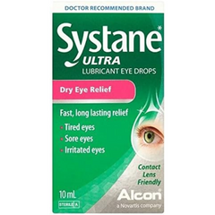 Systane Ultra Lubricant Eye Drops 10ml (P) (N)