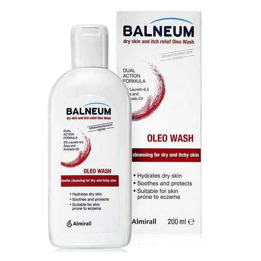 Balneum Dry Skin and Itch Relief Oleo Wash 200ml