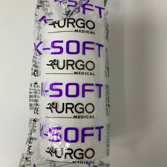 Urgo K-Soft Long Sub Compression Bandage, stretched, 10cm x 3.5m (D)