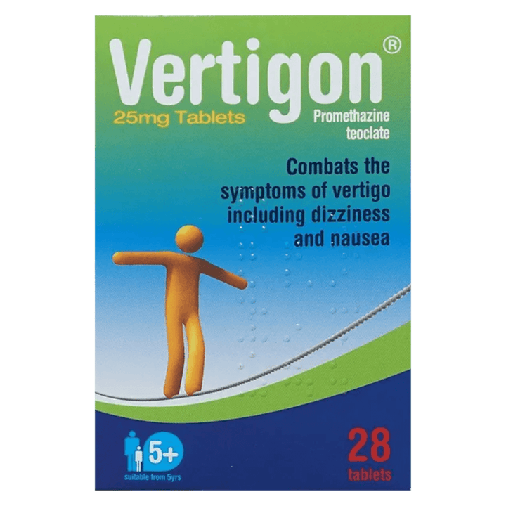 Vertigon 25mg Tablets