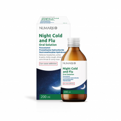 Numark Night Cold and Flu Oral Solution 200ml (P) (A)