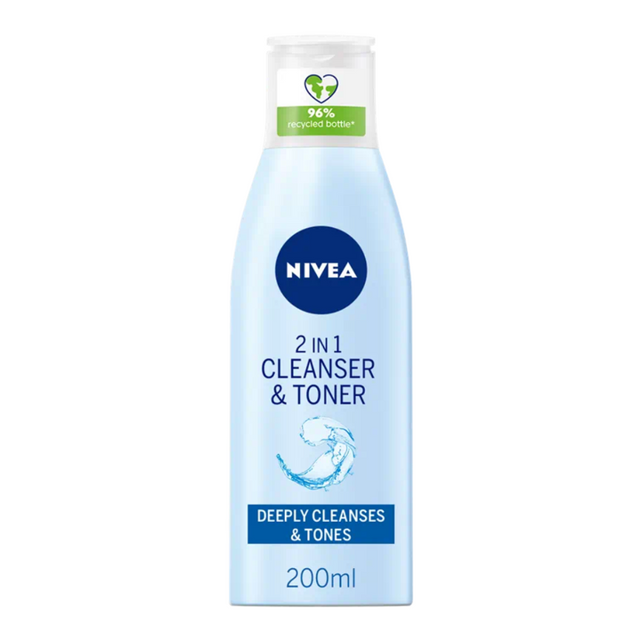 Nivea Daily Essentials 2-in-1 Cleanser and Toner 200 ml