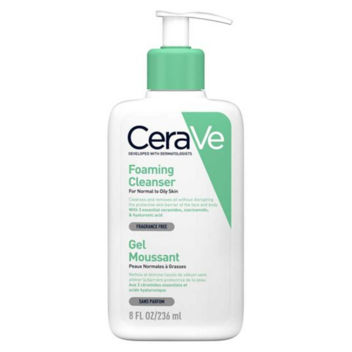 CeraVe Foaming Cleanser Normal to Oily Skin 236ml