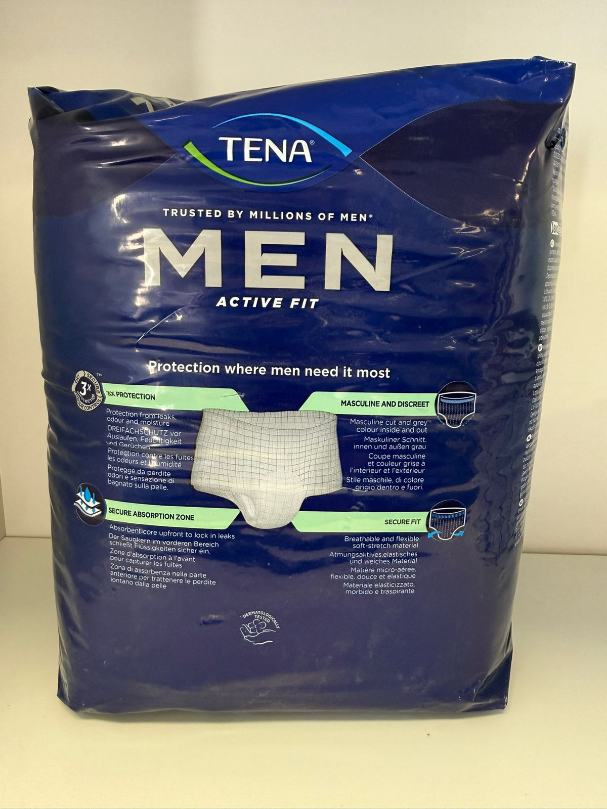 TENA Men Active Fit Pants Normal L /XL (8 PACK)