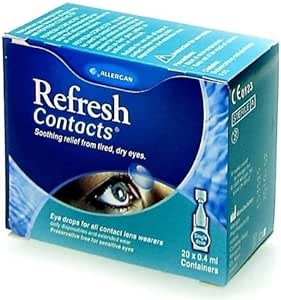 Refresh Contacts Unit Vials 0.4ml Pack of 20 (N)