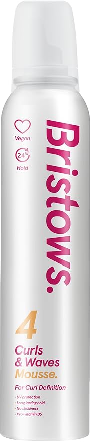 BRISTOWS CURLS & WAVES MOUSSE 200ml