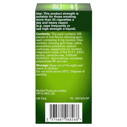 Nicorette Fruit Fusion 4mg 105