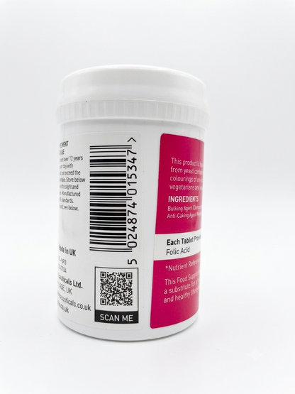 Valupak Folic Acid 400µg 90 Tablets