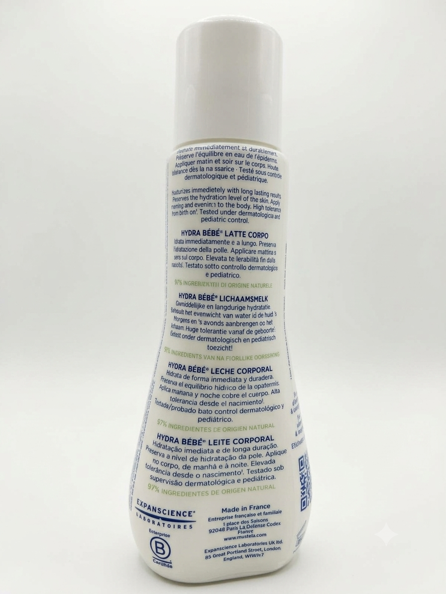 Mustela Hydra Bebe Body Lotion with Avocado 50ml