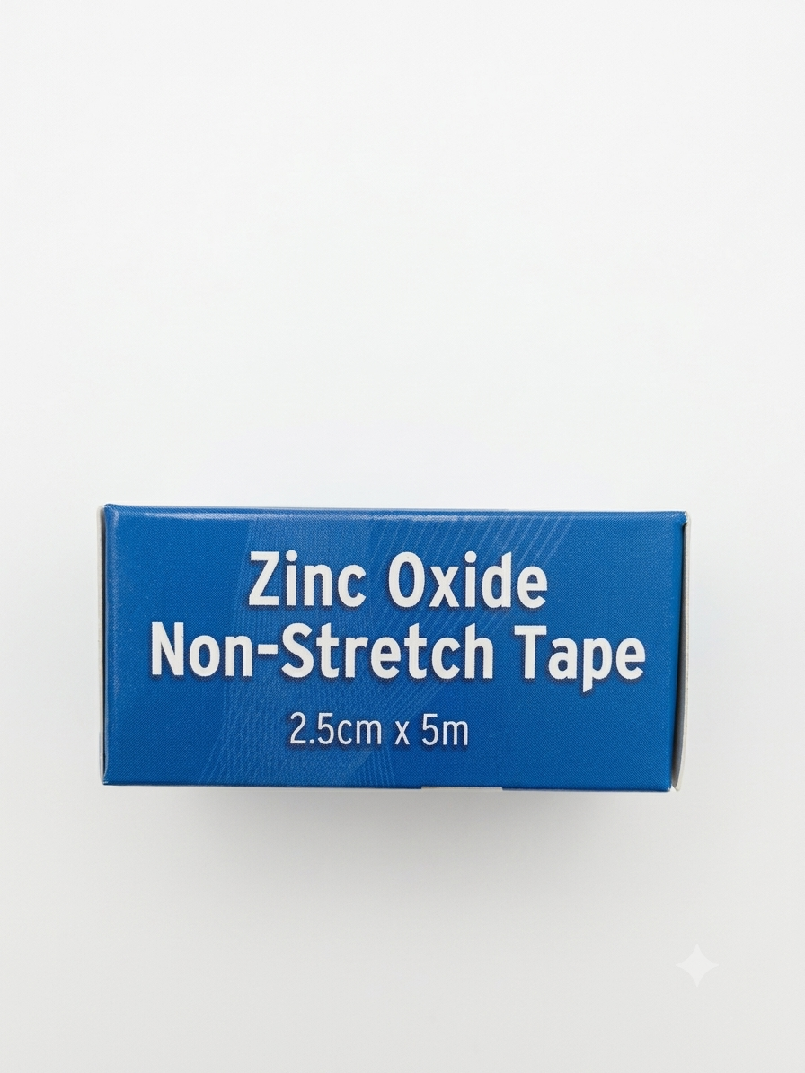 Fast Aid Zinc Oxide Non Stretch Tape 2.5cm x 5m