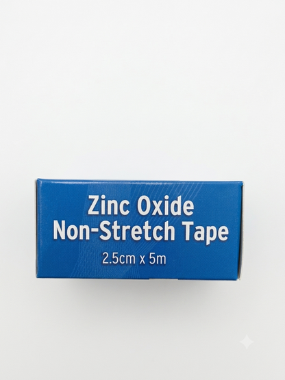 Fast Aid Zinc Oxide Non Stretch Tape 2.5cm x 5m
