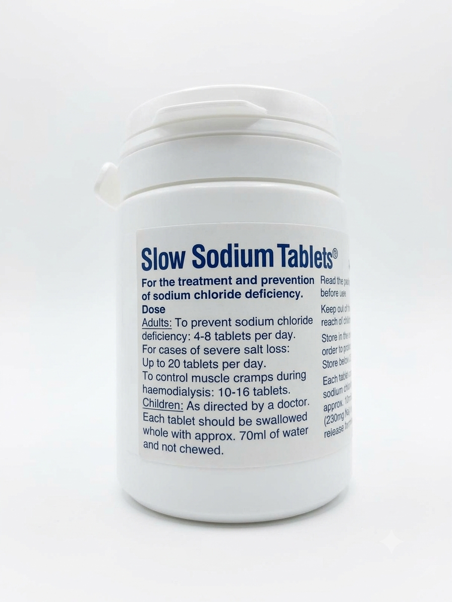 Slow Sodium Tablets 100
