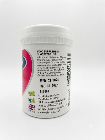 Valupak Folic Acid 400µg 90 Tablets