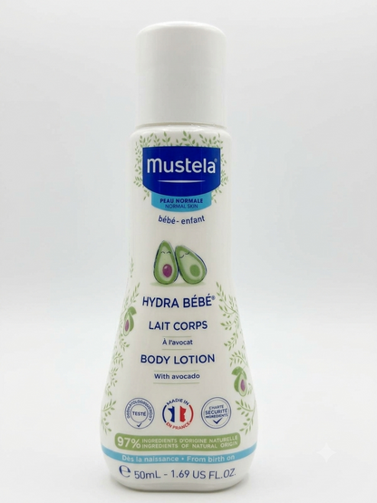 Mustela Hydra Bebe Body Lotion with Avocado 50ml