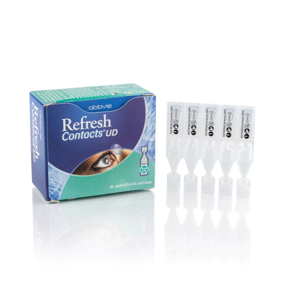 Refresh Contacts Unit Vials 0.4ml Pack of 20 (N)