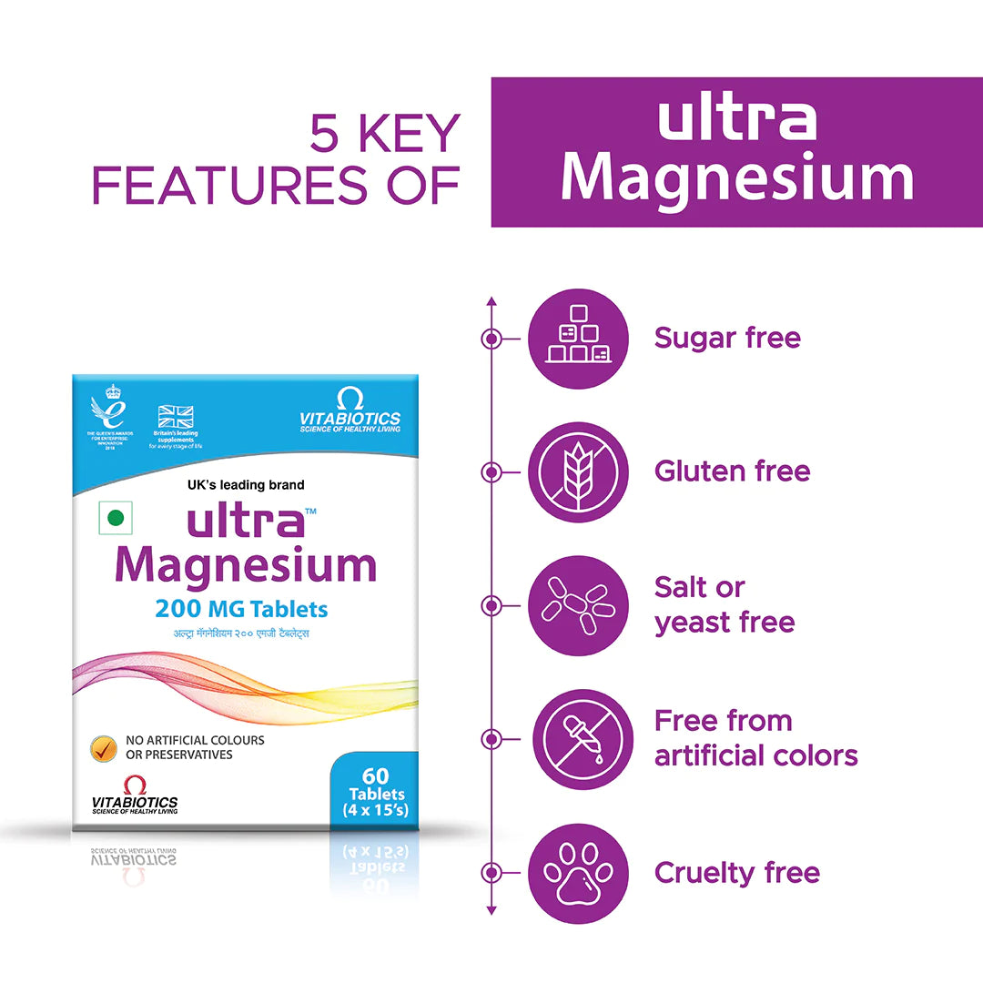 Ultra Magnesium 60 Tablets