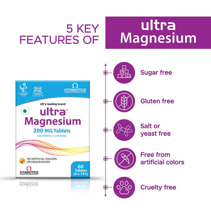 Ultra Magnesium 60 Tablets