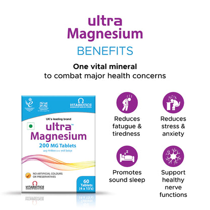 Ultra Magnesium 60 Tablets