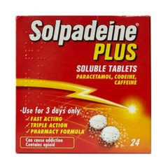 Solpadeine Plus Soluble Tablets Pack of 24 (P)