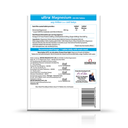 Ultra Magnesium 60 Tablets