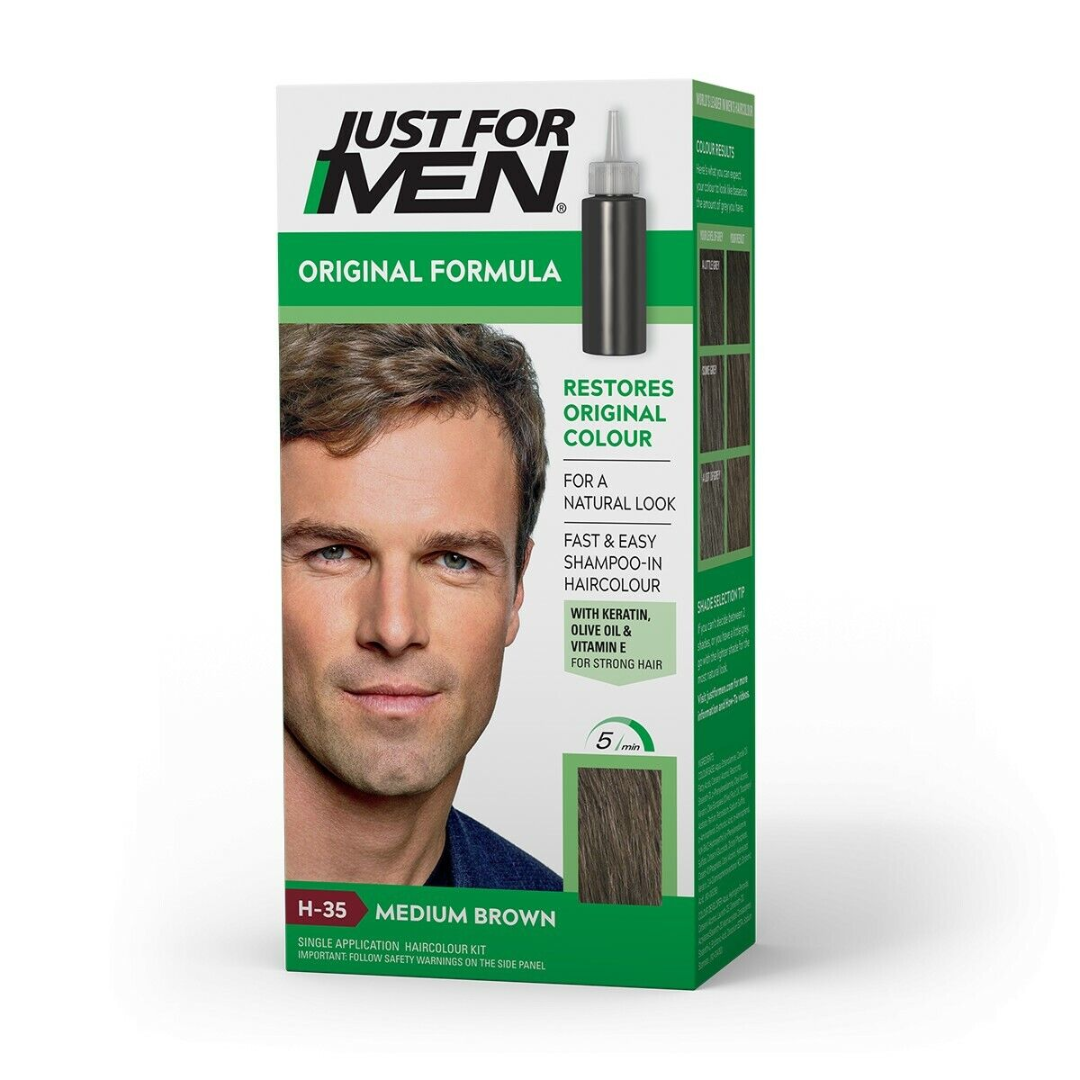 Just For Men Original Formula Medium Brown Hair Dye (N)