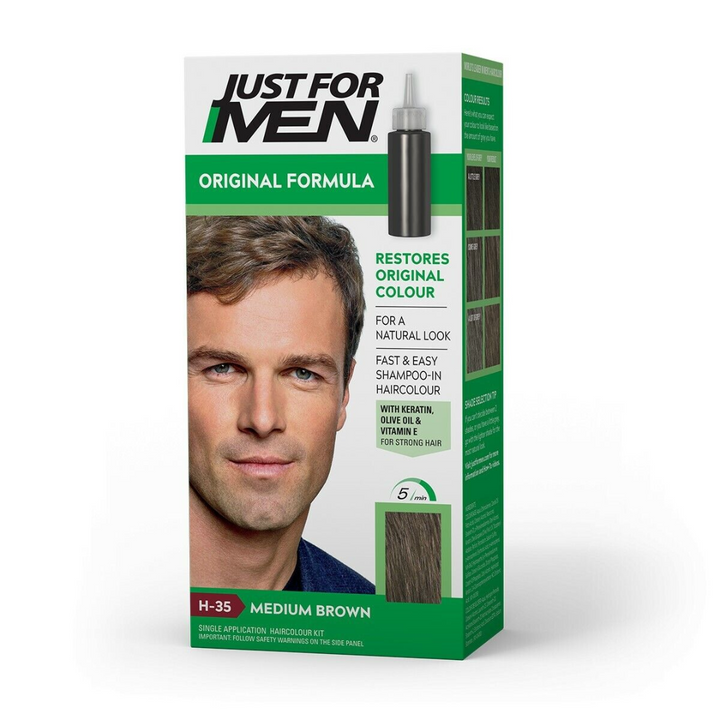 Just For Men Original Formula Medium Brown Hair Dye (N)