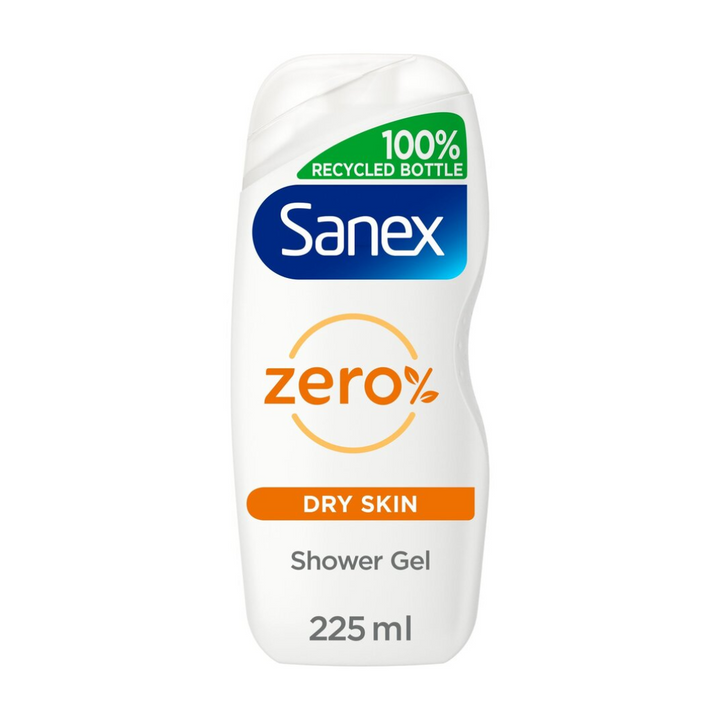 Sanex Zero% Nourishing Shower Gel for Dry Skin 225ml