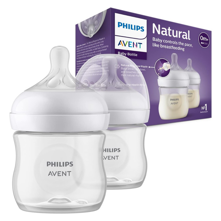 Philips Avent Natural Response Baby Bottle - 2 x 125ml