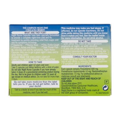Night Nurse ten capsules