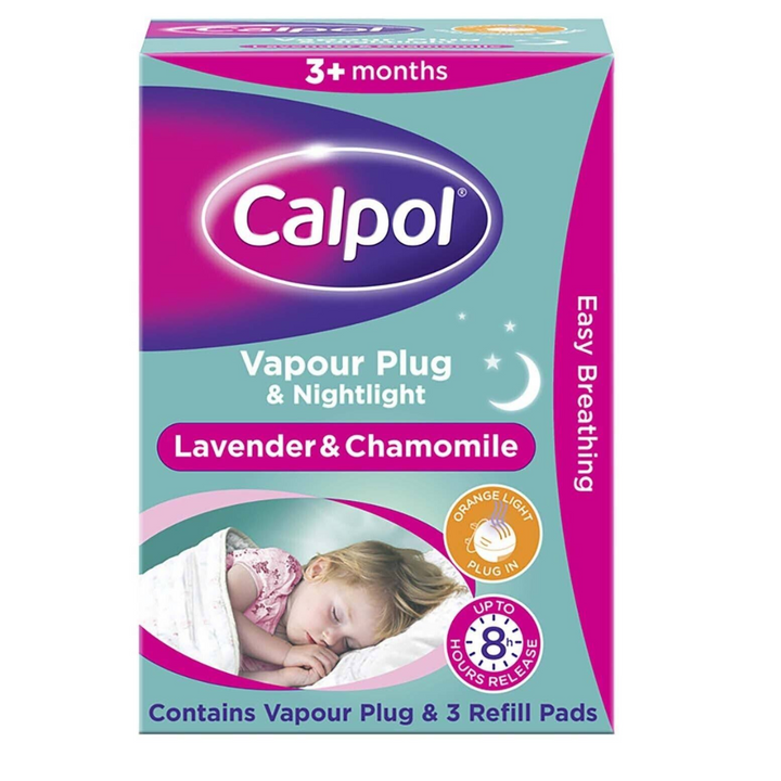 CALPOL Vapour Plug & Nightlight Lavender & Chamomile