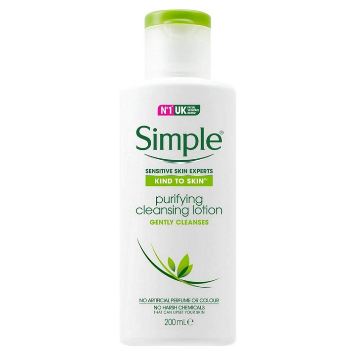 Simple Kind To Skin Purifying Cleansing Lotion