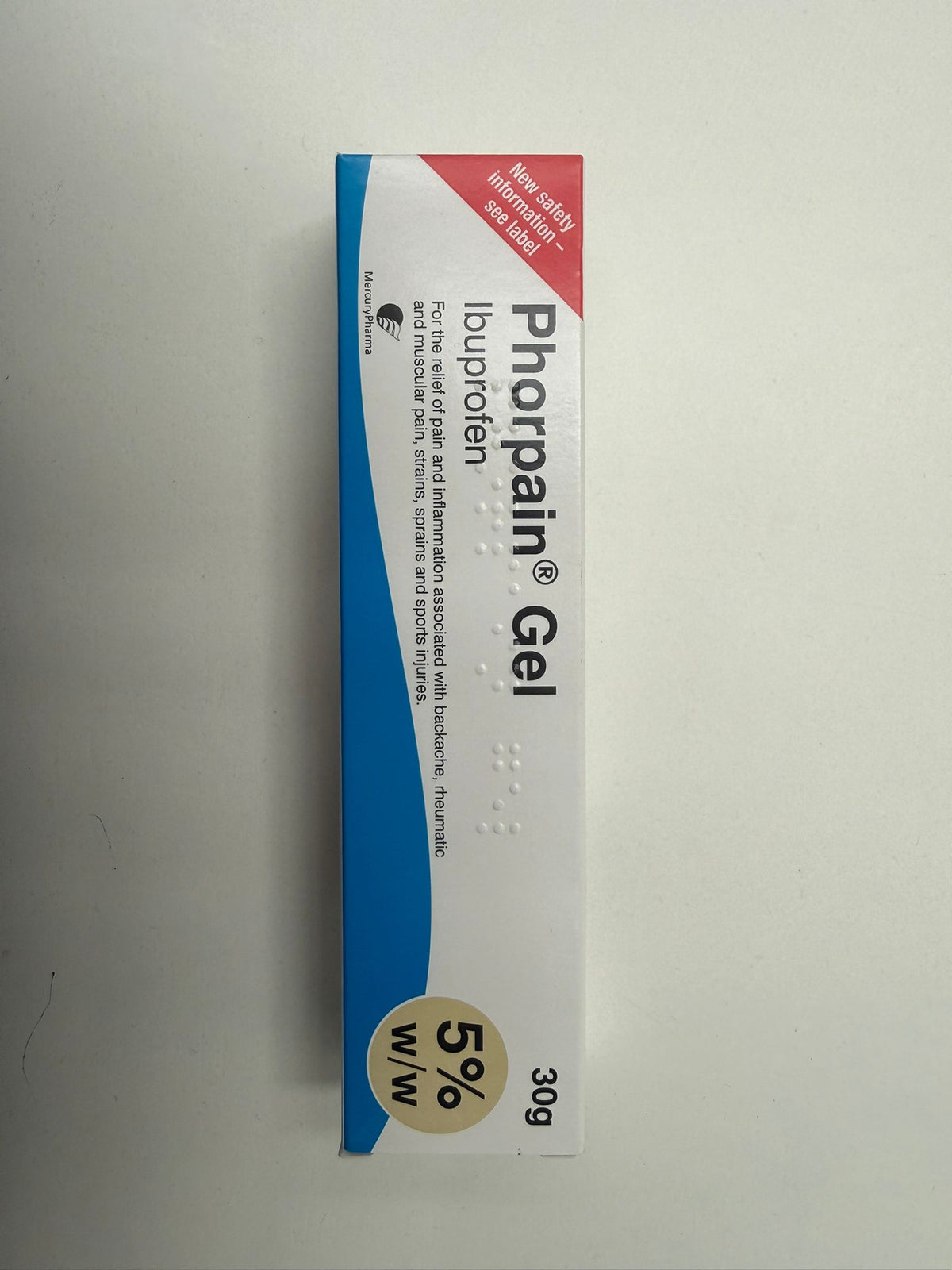 Phorpain Ibuprofen 5% Gel 30g