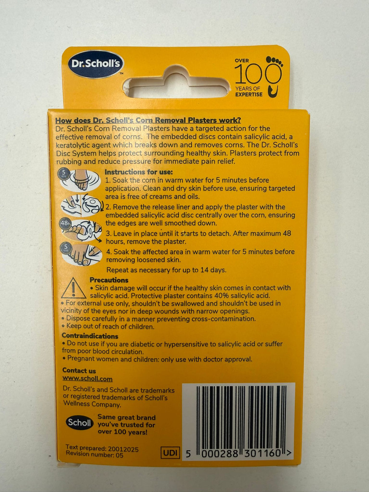 Scholl Corn Removal 4 Waterproof Plasters (P) (N)