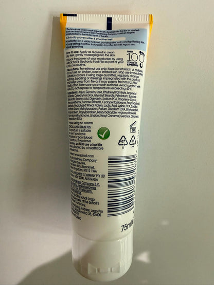 Scholl dry skin foot cream 75ml (N)